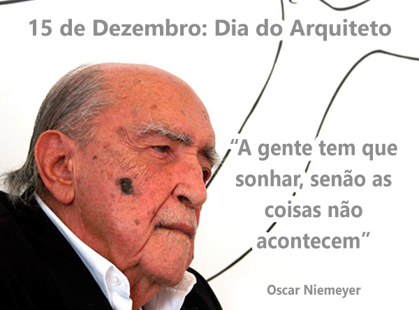 Parabéns, arquiteto, hoje é o seu dia!!!